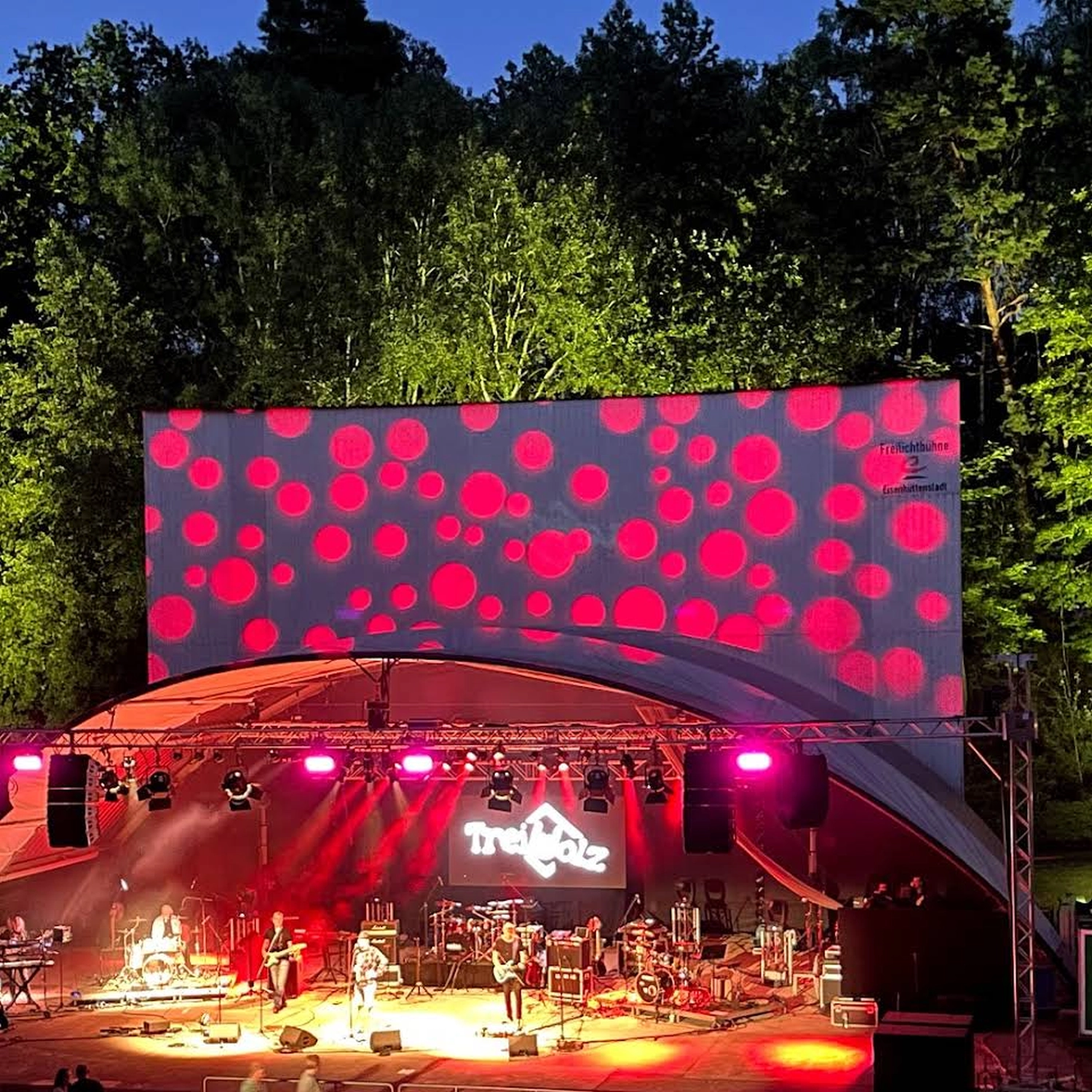 Lichttechnik beim Live-Konzert von MS-Events