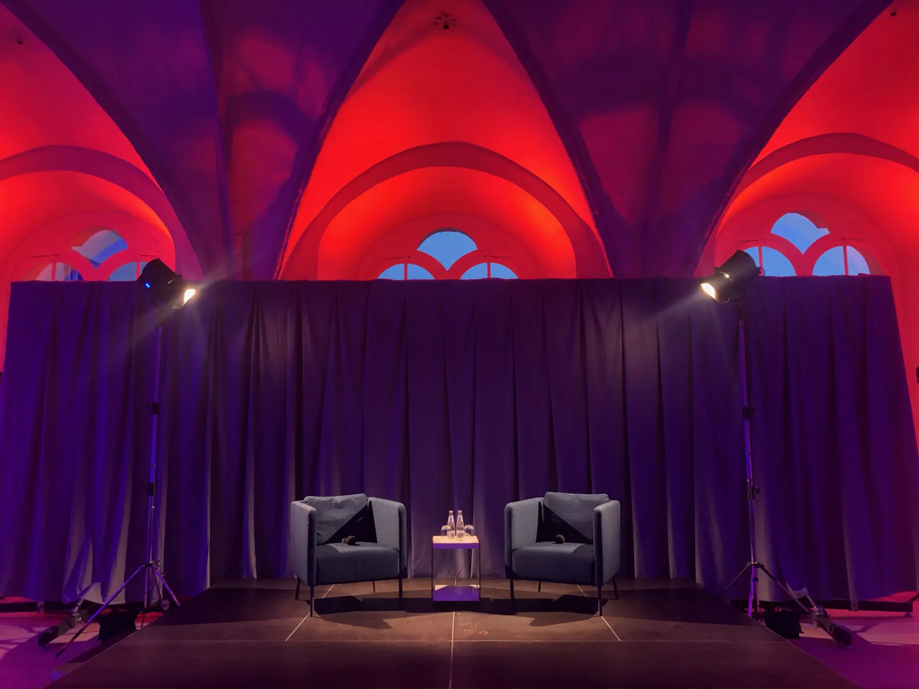 Lichttechnik in einer Veranstaltung von MS-Events