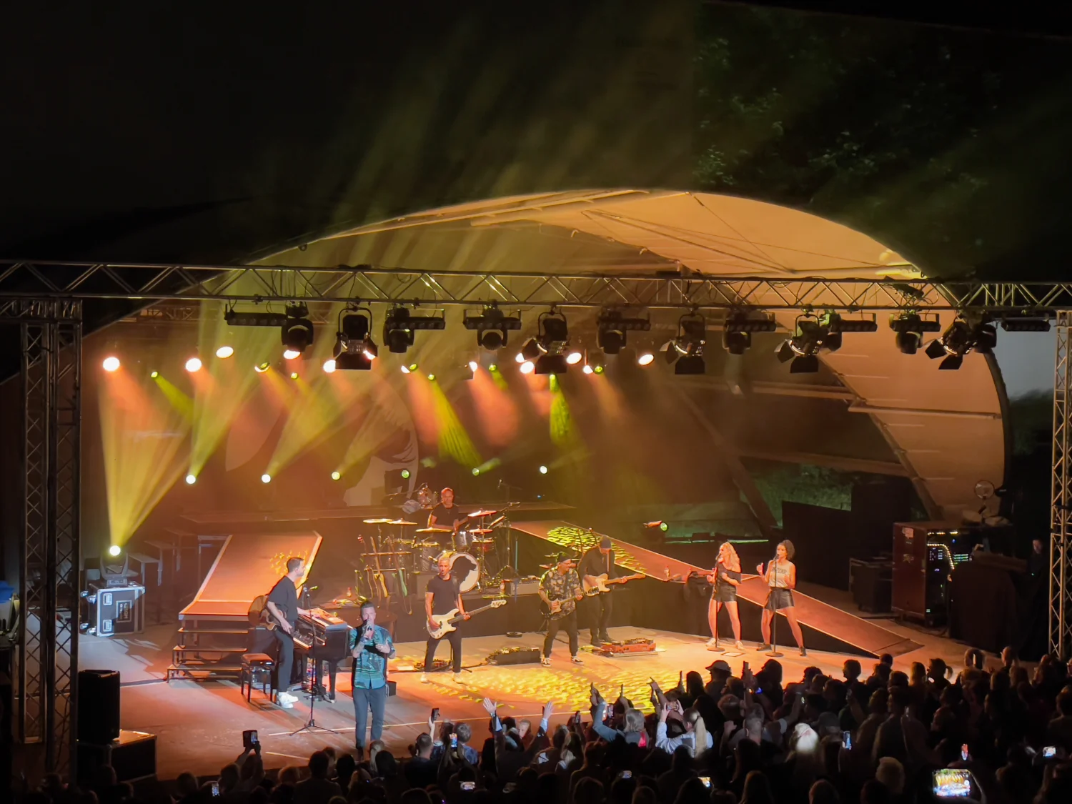 Lichttechnik beim Live-Konzert von MS-Events