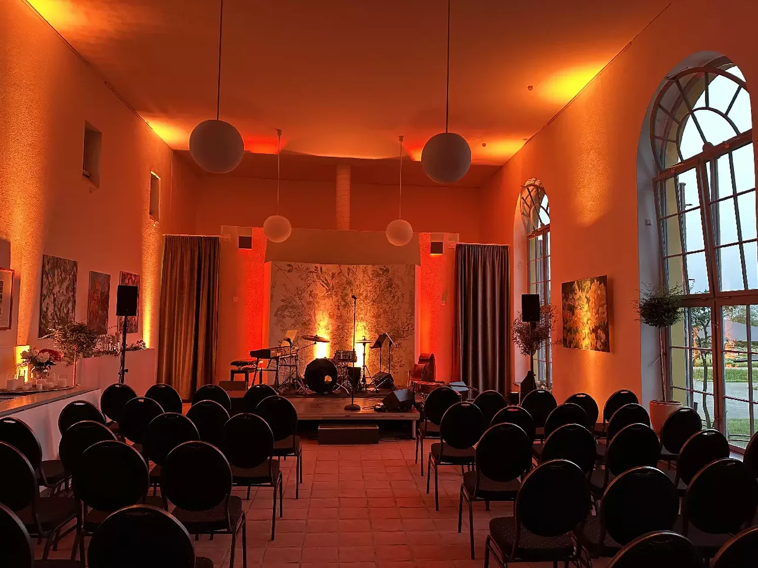 Lichttechnik in einer Veranstaltung von MS-Events