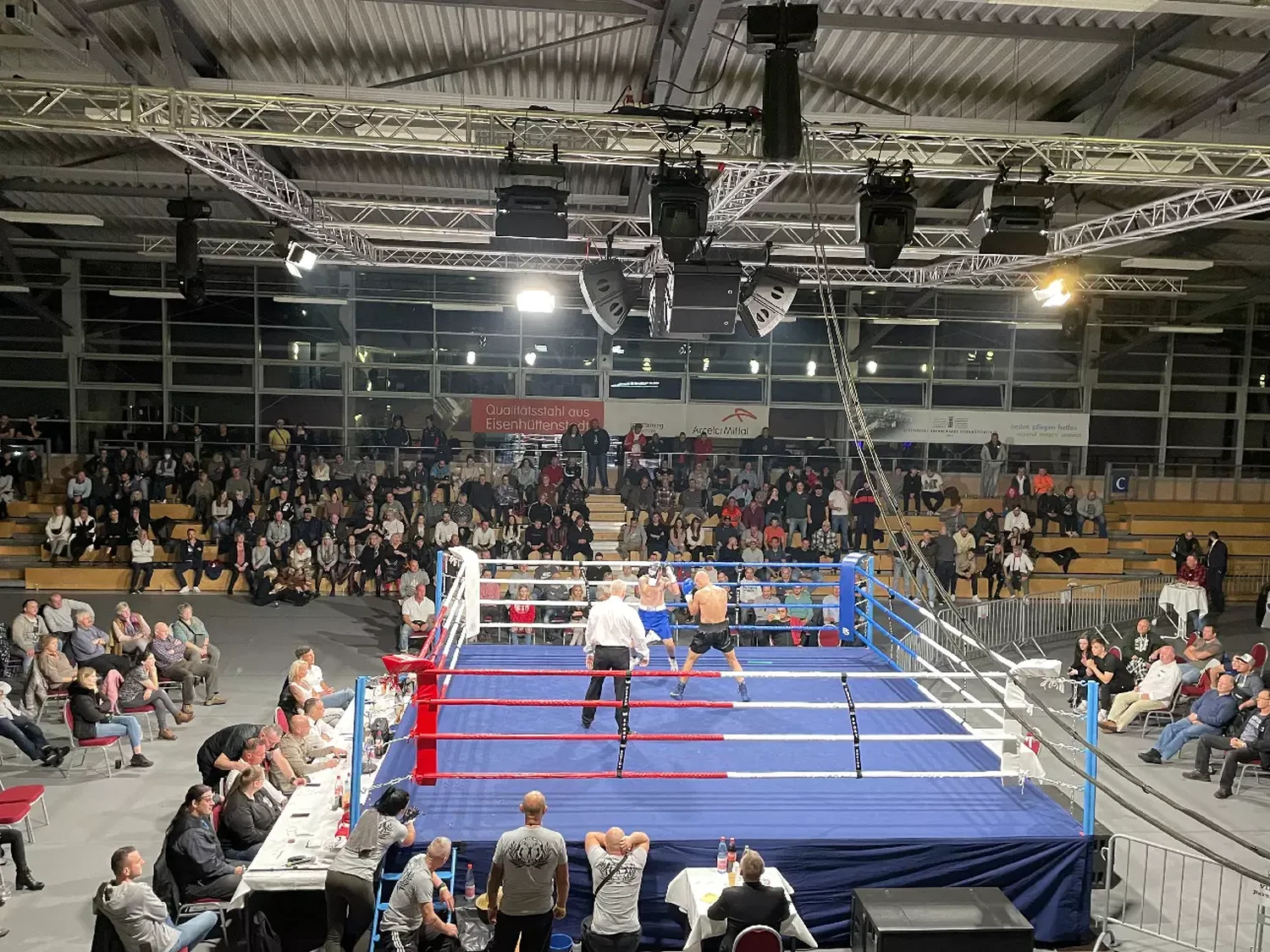 Lichttechnik beim Wrestling von MS-Events